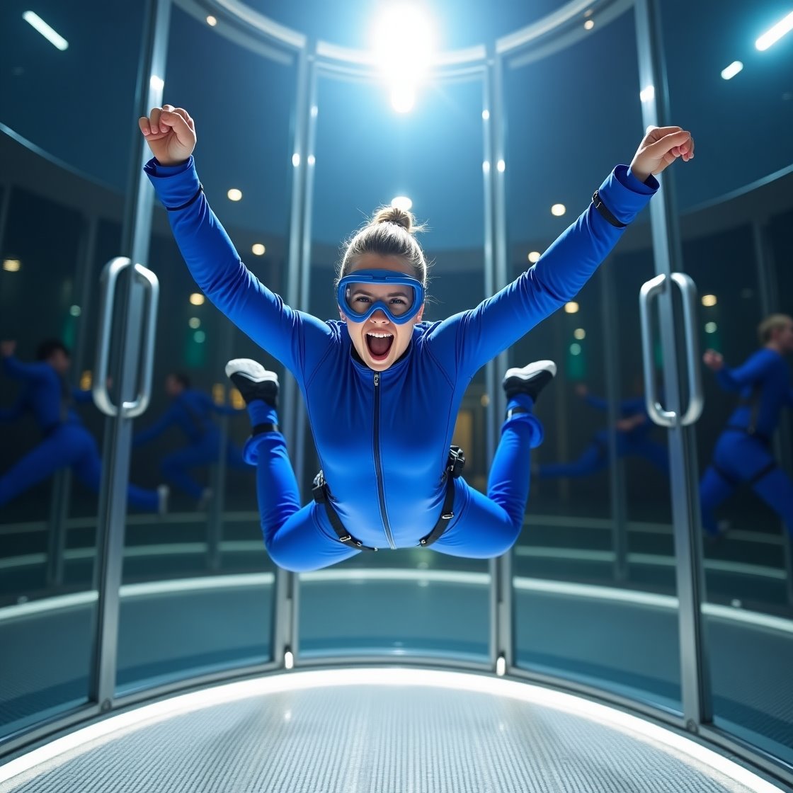 sky dive indoor