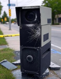 toronto camera vandalism