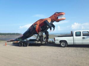 dinosaur sculpture nova scotia