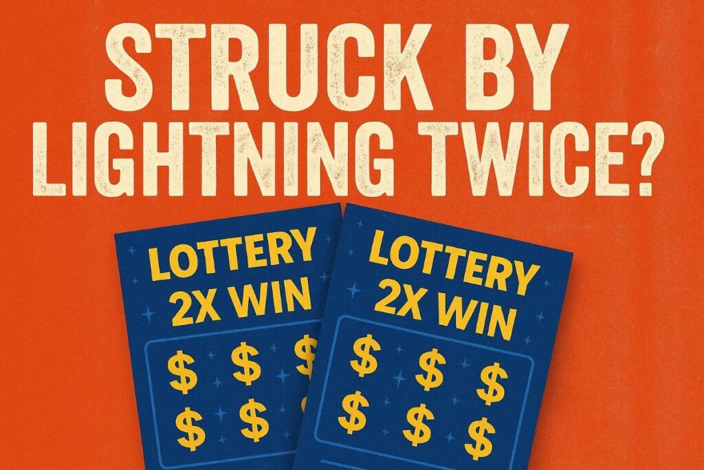 lottery win twice