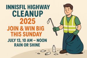 Innisfil highway cleanup 2025