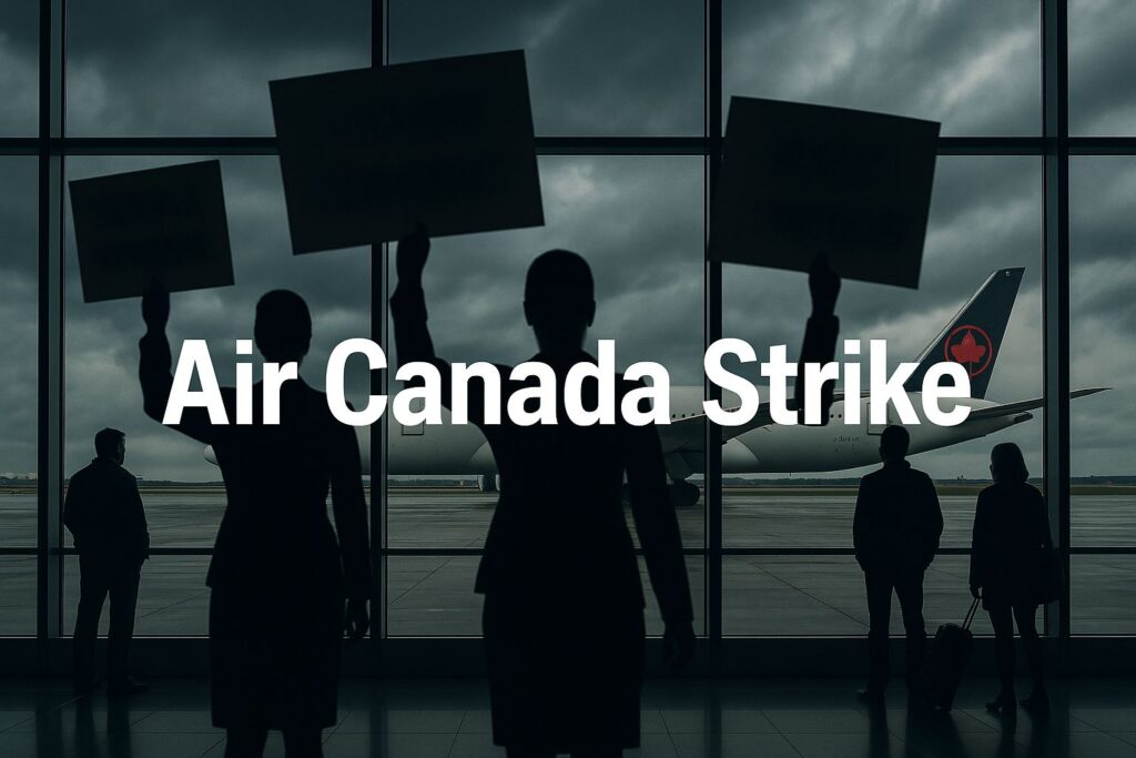 air canada flight attendants strike