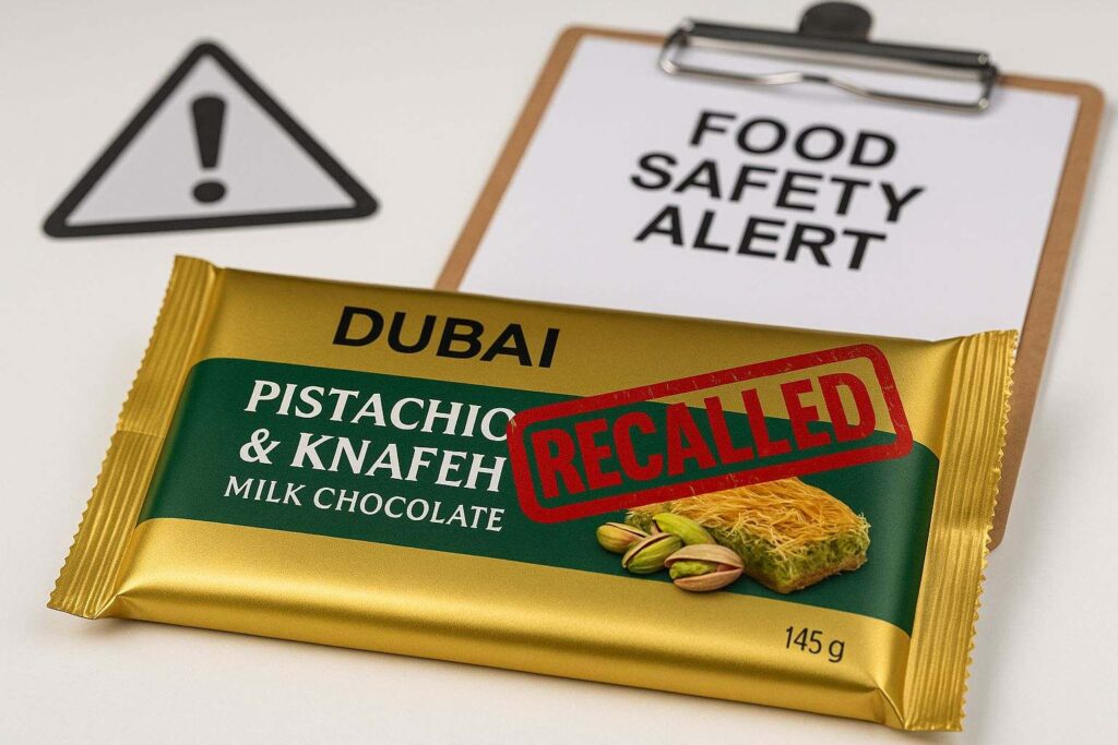 Dubai chocolate recall Canada