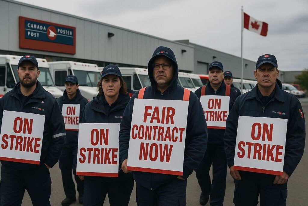 canada postal workers strike