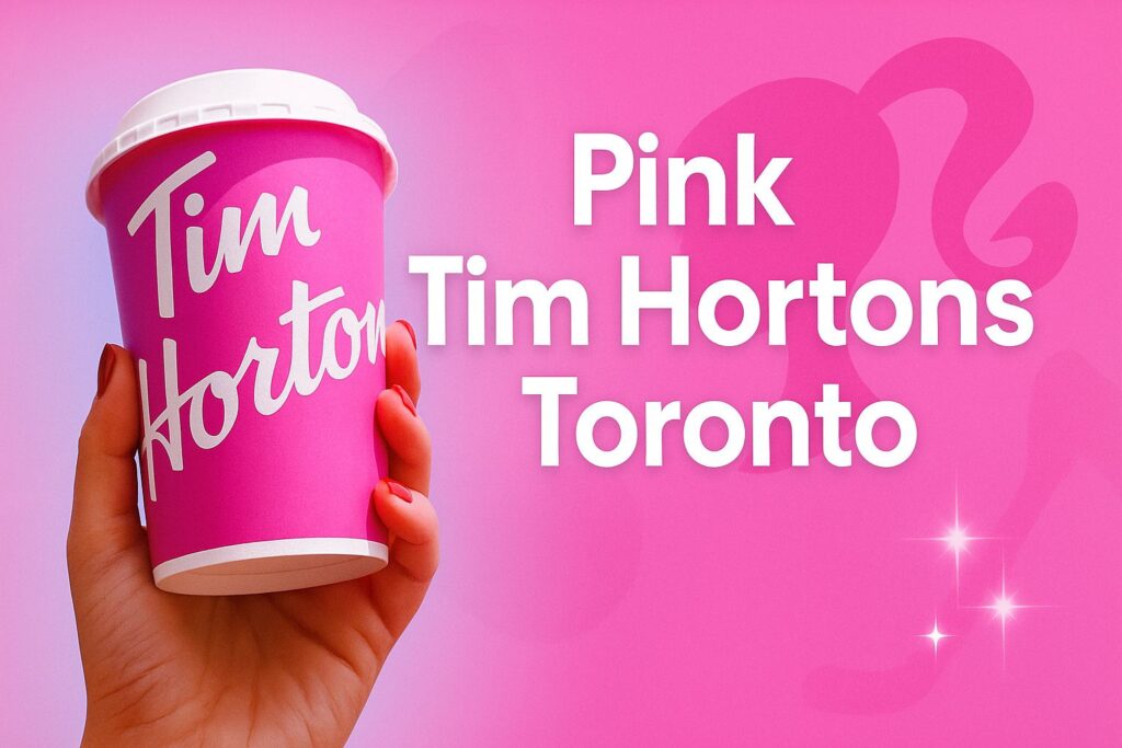 pink tim hortons toronto